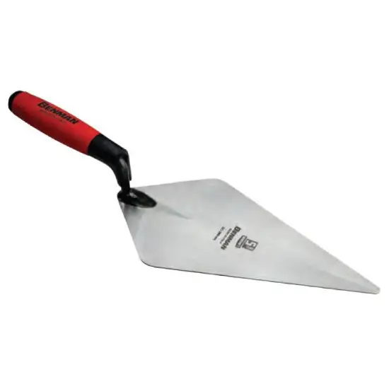 Vásárlói kedvenc angol téglázó kőműveskanál, két komponensű markolat, 280mm,