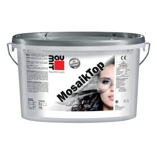 Baumit MosaikTop Lábazati Vékonyvakolat 25 kg természetes színek Olcsó