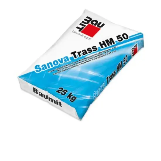 Baumit Sanova Trass HM50 25 kg Azonnal elérhető