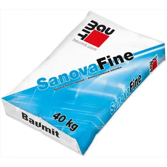 Kiárusítás Baumit SanovaFine / Sanova finom vakolat 40 kg