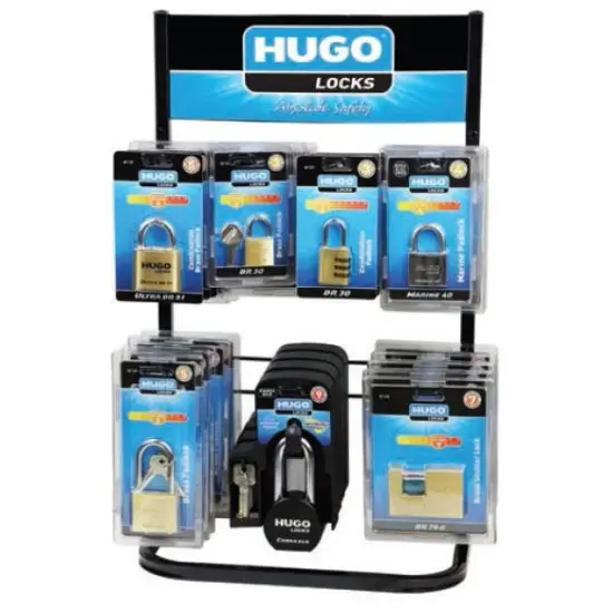 Különleges ajánlat BENCH DISPLAY STAND: 4 horgos tartó