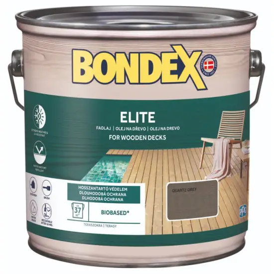 Szezonális akció Bondex Elite kvarcszürke 2,5 l