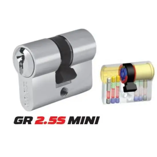 Rendeld meg most cilinder GR2.5S, 40mm(20-20), nikkel