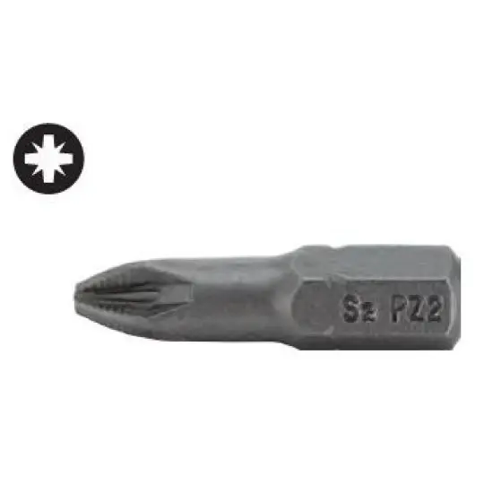 Végkiárusítás csavar bit, S2 TORSION, PZ2 (20db)