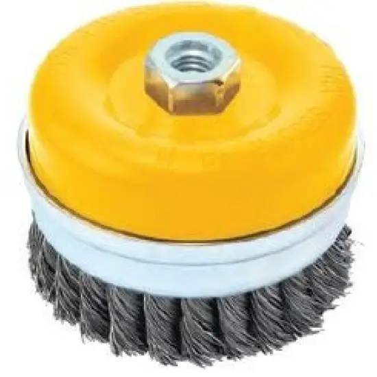 Ne maradj le csavart drótos kúpos kefekorong menettel S0.50mm, ?100mmXM14