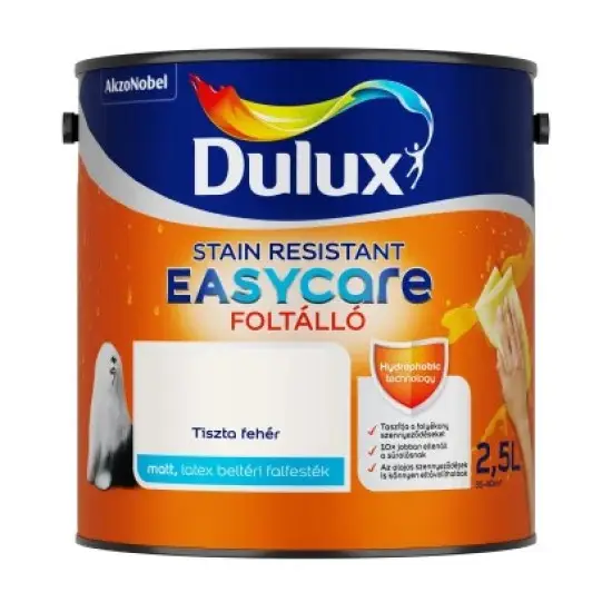 Expressz kézbesítés Dulux Easycare Tiszta fehér 2,5 l