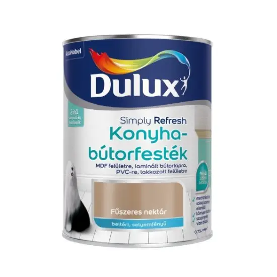 Olcsóbb Dulux Simply Refresh Konyhabútorfesték fűszeres nektár 0,75 l