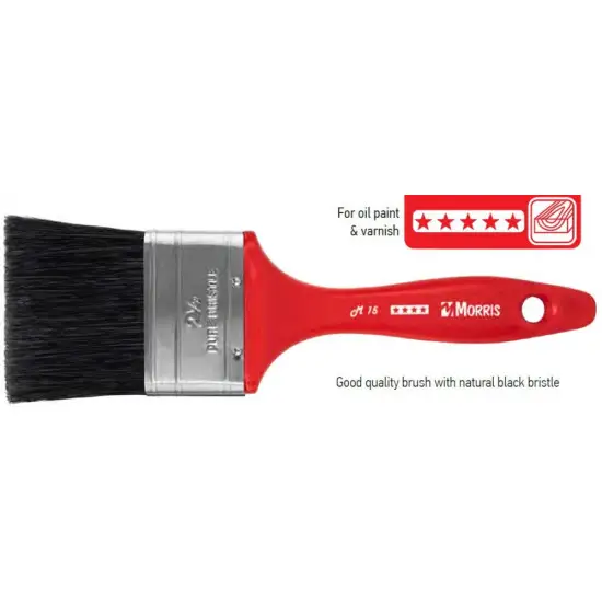 ecset , M-15, fekete sörte, fél-dupla, 1/2" Gyors kiszállítás
