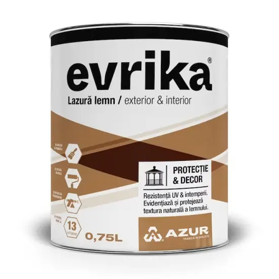 Azonnali szállítás Evrika vékonylazúr színtelen 0,75 l