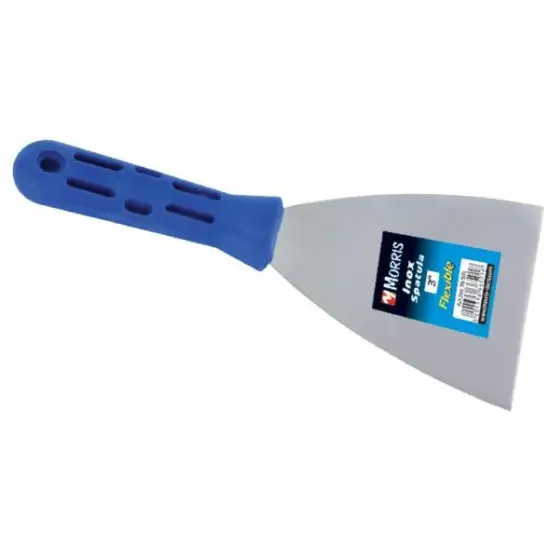 falkaparó inox (rozsdamentes acél), műanyag markolattal, 4.0'' (100mm) Kihagyhatatlan ajánlat