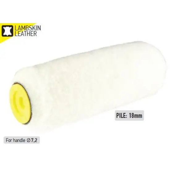 festőhenger bőr, professzionális 4*, sárga, 24cm Olcsó