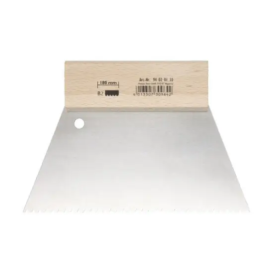 Fogazott trapézspatulya B2 Kedvezmény