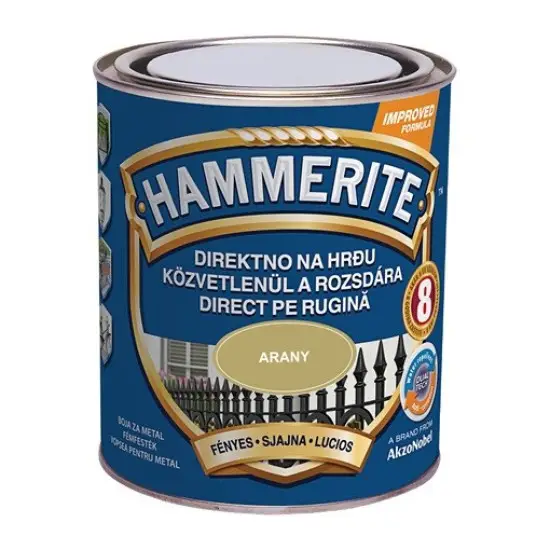 Kiárusítás Hammerite fényes arany 0,75 l