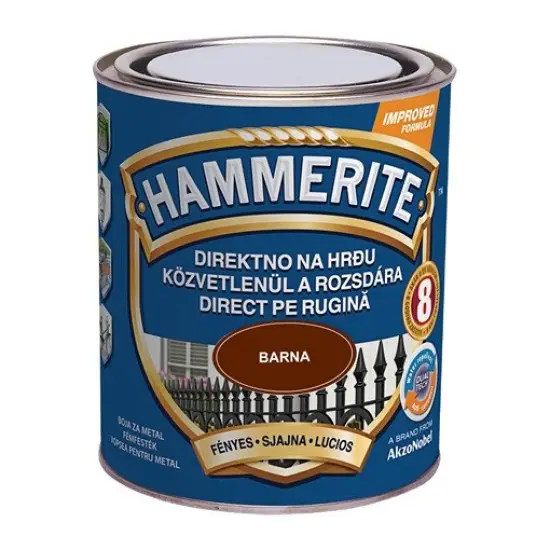 Hammerite fényes barna 0,75 l Végkiárusítás