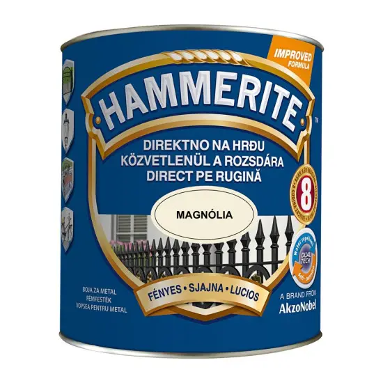 Korlátozott ajánlat Hammerite fényes magnólia 2,5 l