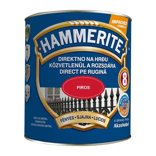 Olcsó Hammerite fényes piros 2,5 l