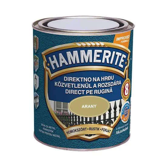 Hammerite homokszórt arany 0,75 l Vásárlói kedvenc