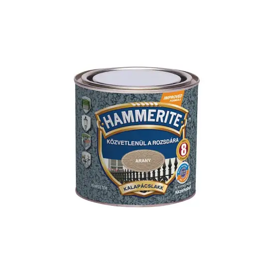 Hammerite kalapácslakk arany 0,25 l Vásárlói kedvenc