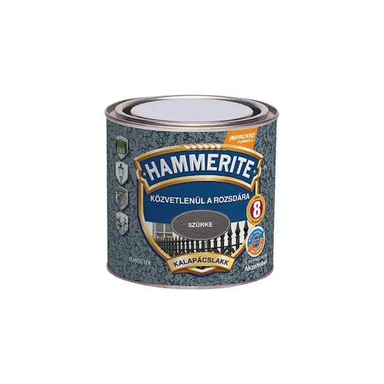 Csak ma Hammerite kalapácslakk szürke 0,25 l