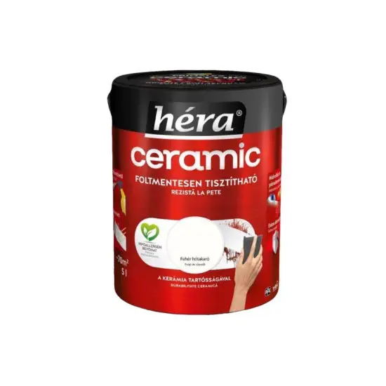 Héra Ceramic Fehér hótakaró 5 l Alacsony ár