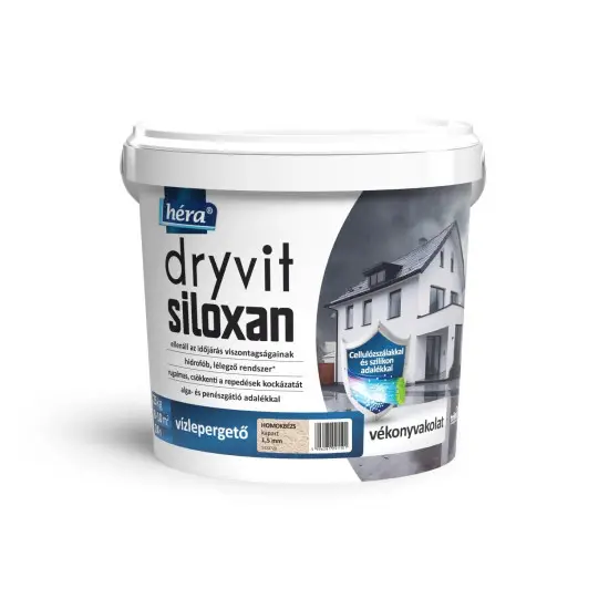 Ne maradj le Héra Dryvit Siloxan 1,5 mm kapart Homokbézs 25 kg