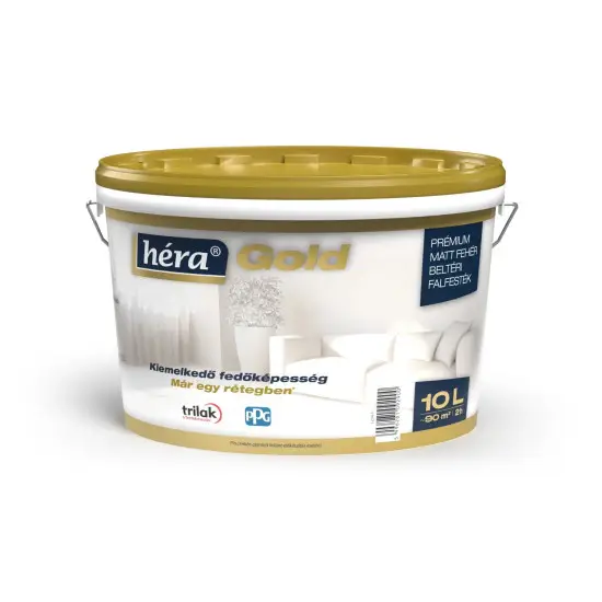 Árcsökkenés Héra Gold beltéri falfesték 10 l