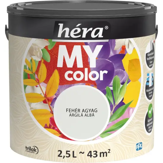 Héra My Color Fehér agyag 2,5 l Rendeld meg most
