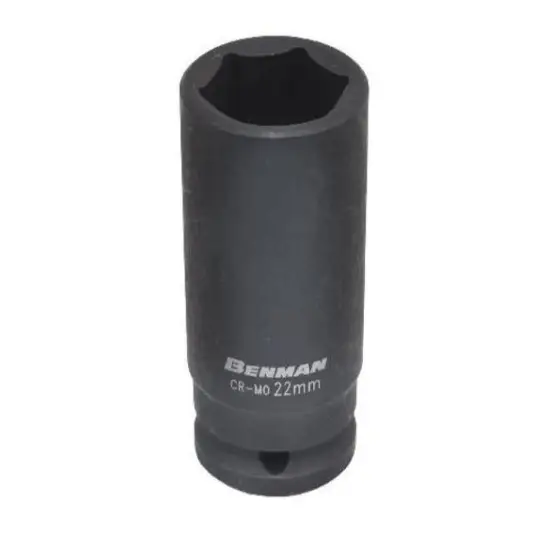 Biztonságos vásárlás IMPACT dugókulcs, fekete, 1/2"