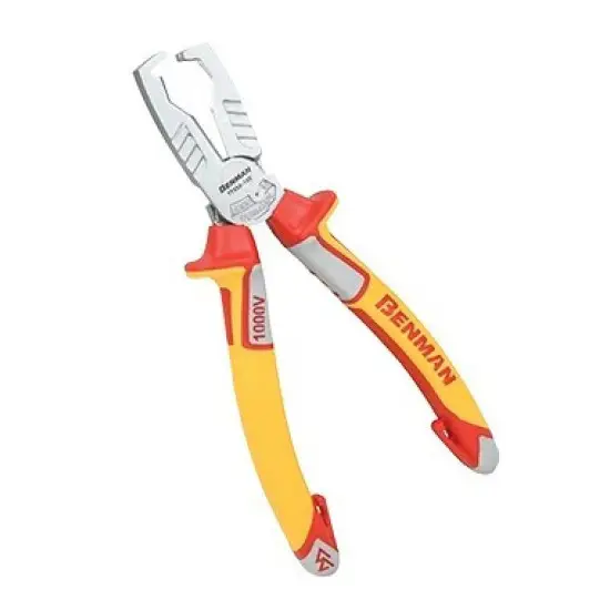 kábelcsupaszító fogó 1000V, powergrip, VDE - 180mm Azonnali szállítás