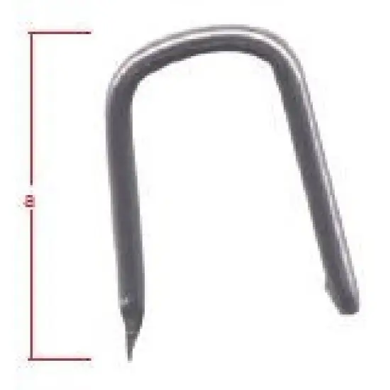 Alacsony ár kapcsos U szög, 16x30mm, ?2,7mm, (5Kg)