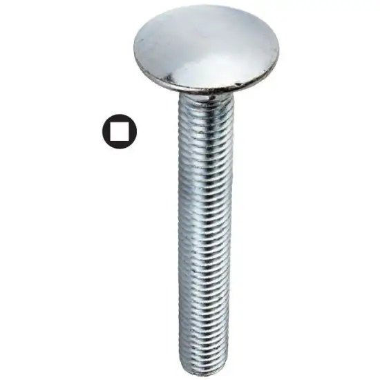 Árengedmény kapupántcsavar , horganyzott CR3+ DIN603, ?12X050 (50db)