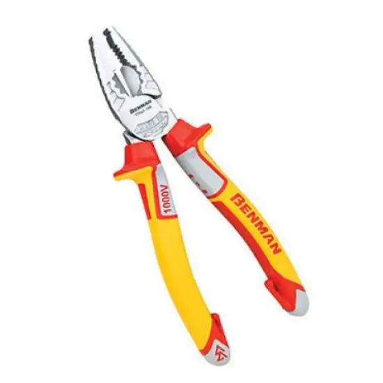 Szuper akció kombinált fogó, powergrip, 1000V, VDE