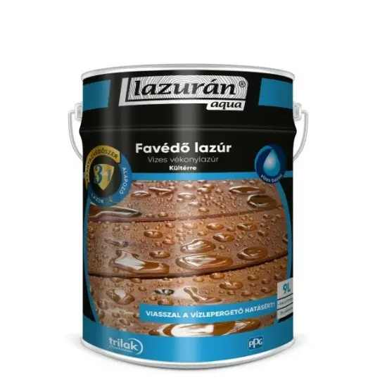 Ne maradj le Lazurán Aqua Favédő Lazúr 3in1 tölgy 9 l