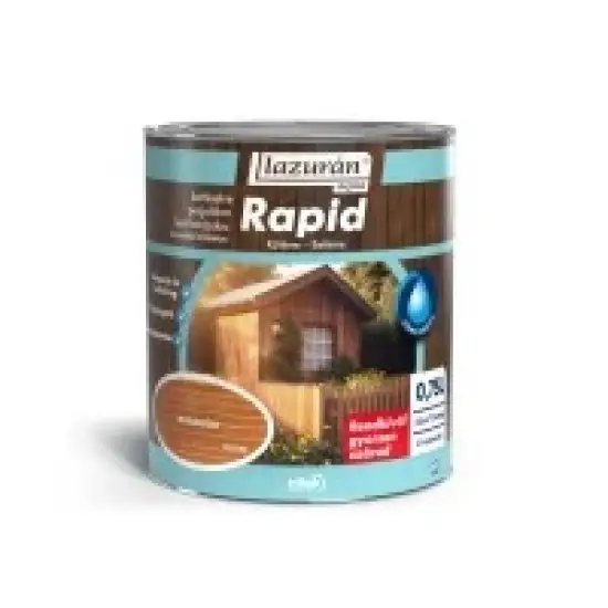 Lazurán Aqua Rapid mahagóni 0.75 l Végkiárusítás
