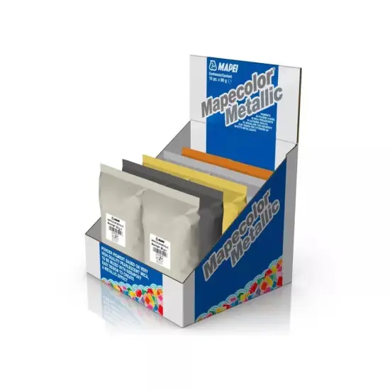 Mapei Mapecolor Metallic holdfény (platina) 1 db (90g) Azonnali szállítás