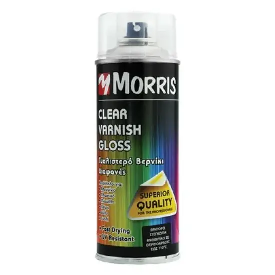 Morris transzparens selyemfényű lakkspray 400 ml Olcsó