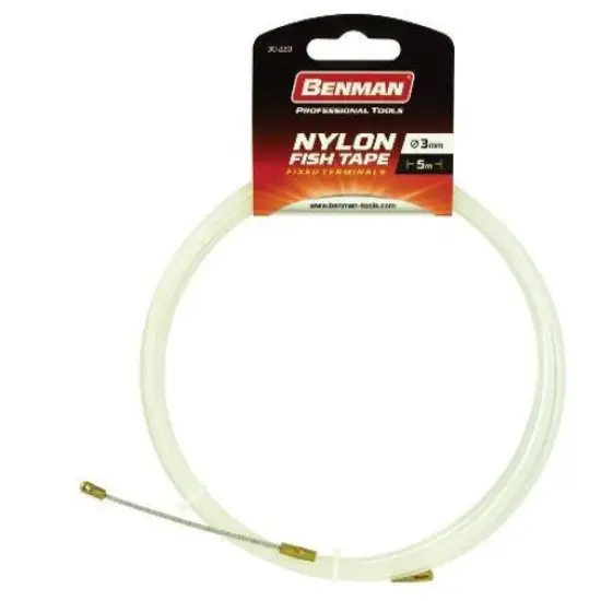 Végkiárusítás nylon behúzószalag rugalmas vezetőtaggal 3mm - 10m,