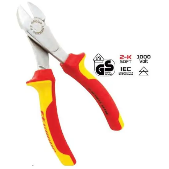 Kiárusítás oldaltvágó, erősített, VDE markolat, 180mm,
