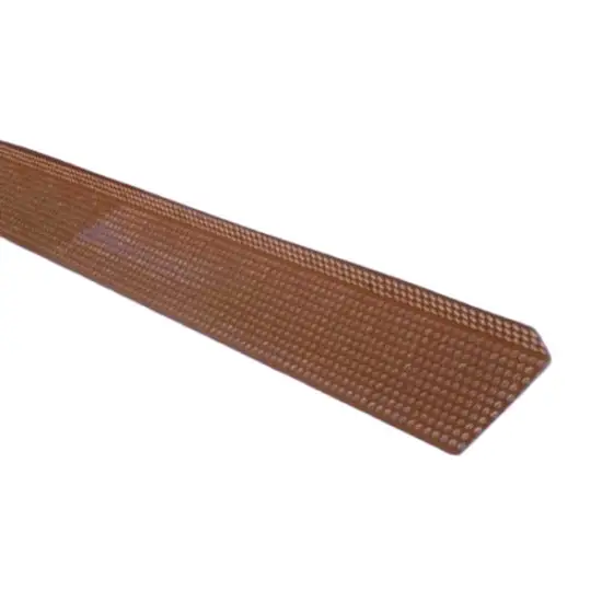 Utolsó esély PVC szellőzőprofil - 30 x 90 mm - 2,5 fm/db - téglavörös Ár/fm