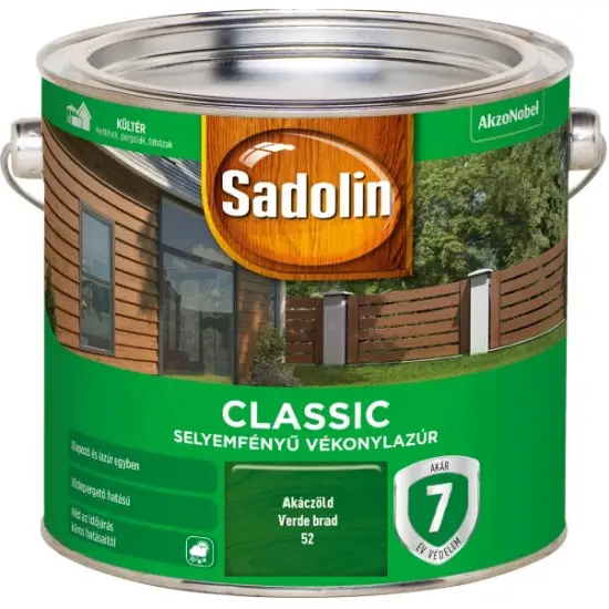 Sadolin Classic akáczöld 2,5 l Legkelendőbb