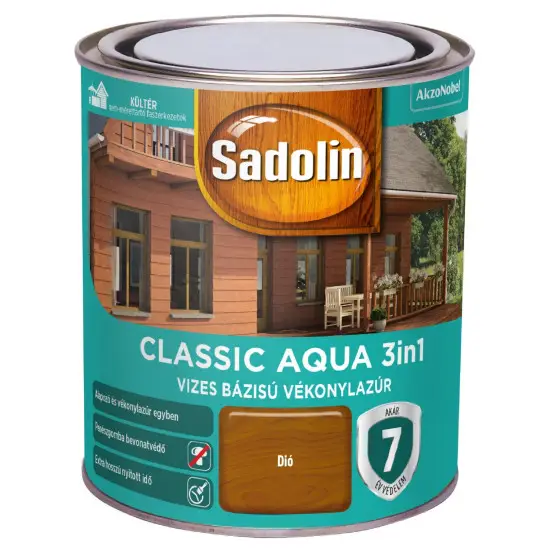 Legnépszerűbb Sadolin Classic Aqua dió 0,75 l
