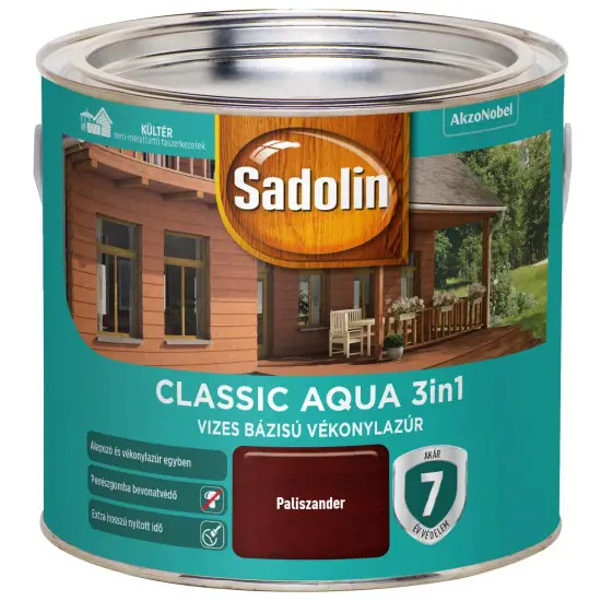 Vedd meg most Sadolin Classic Aqua paliszander 2,5 l