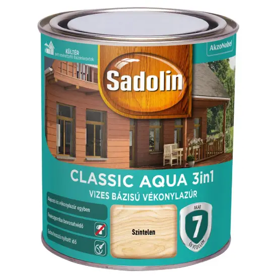 Sadolin Classic Aqua színtelen 0,75 l Kedvezményes ár