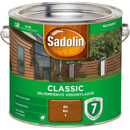 Expressz szállítás Sadolin Classic dió 2,5 l
