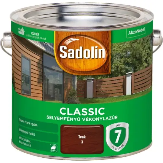 Sadolin Classic teak 2,5 l Kedvezmény