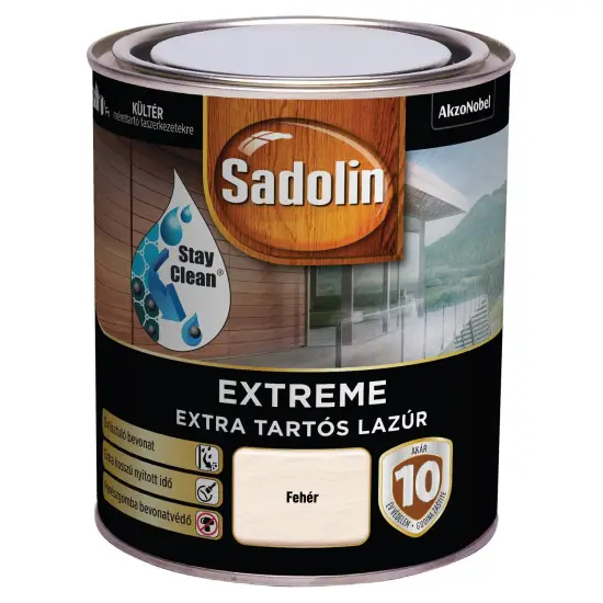 Sadolin Extreme fehér 0,7 l Szuper ajánlat
