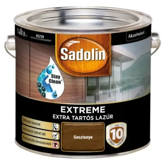 Nézd meg most Sadolin Extreme gesztenye 2,5 l