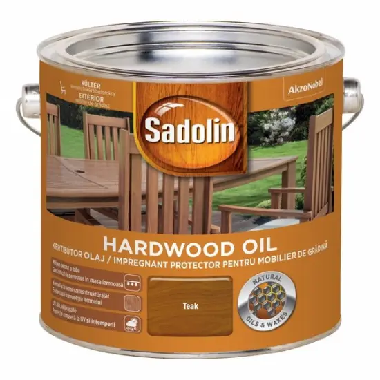 Sadolin Hardwood Oil teak 2,5 l Árengedmény