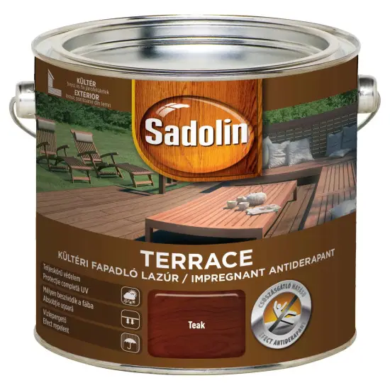 Sadolin Terrace teak 2,5 l Olcsó
