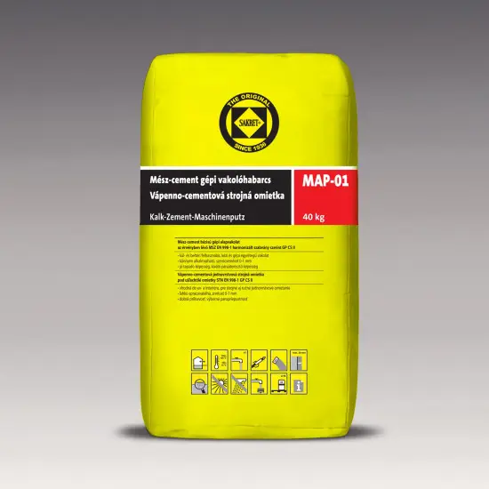 Szuper akció Sakret MAP-01 Mész-cement vakolat 40kg